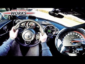 Mini Clubman JCW 2017 ACCELERATION & TOP SPEED POV Test Drive by AutoTopNL