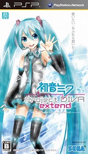 Project Diva Extend sur PlayStation Portable