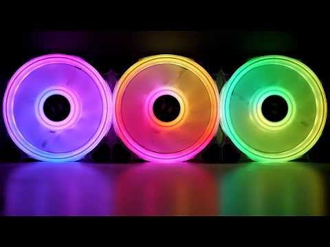Thermaltake Riing Quad 12 RGB Radiator Fans : Unboxing & Demo - Vote to win (see Description)
