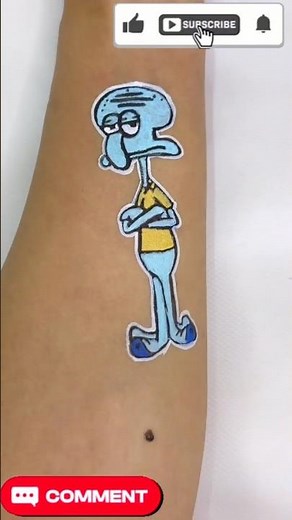 Who is Squidward Tentacles? #Squidward #SpongeBob #SpongeBobSquarePants #CartoonArt #Drawing #FanArt