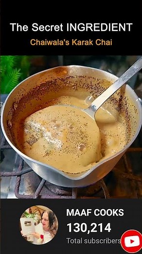 Street Chai Secrets by MAAF COOKS #shorts #youtubeshorts #shortvideo #ytshorts