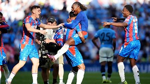Crystal Palace celebrate historic FA Cup final victory over Manchester City