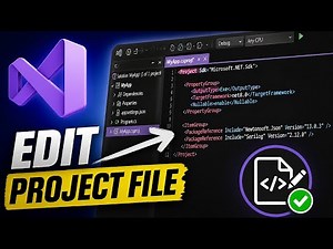 How To Edit A Project File In Visual Studio