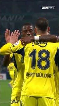 🟡🔵 Fenerbahçe set up the goal with some classy passes; Fred found the net at the far post! #shorts