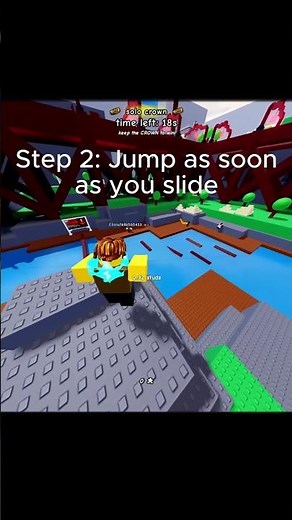 How to front flip in UTG (untitled tag game) #roblox #edit #gaming