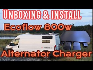 EcoFlow alternator charger unboxing and install | Game changer?