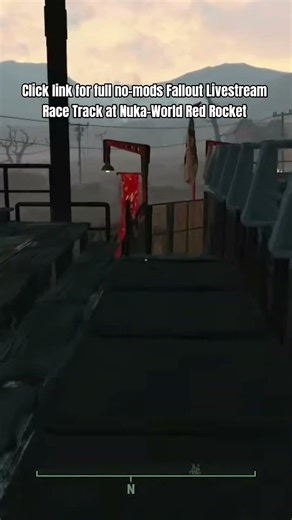 Robots and Race Tracks at the Nuka Red Rocket no mods 'Real Time Settlement Building'