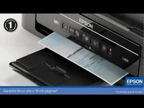 Impresora Multifuncional Epson L355 con Tanque de Tinta