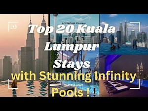 Top 20 Kuala Lumpur Stays with Stunning Infinity Pool!