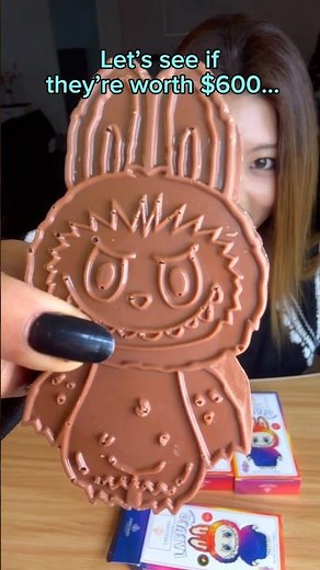 Trying the most expensive labubus with Dubai chocolate Oreos #food #eating #mukbang #labubu