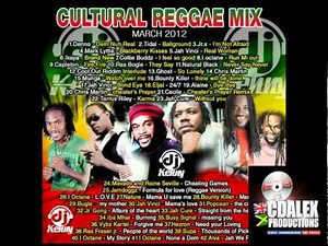 DJ KENNY CULTURAL REGGAE MIX MARCH 2012