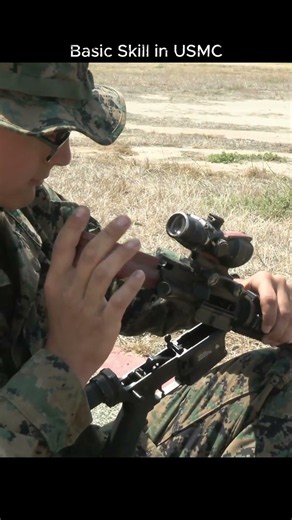 The Basic Skill Every U.S. Marine Must Master: Weapons Assembly 🇺🇸 #shorts #military