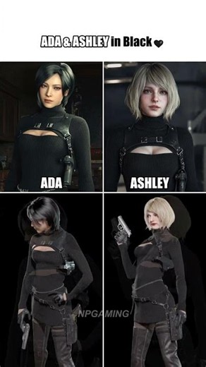 Ada Wong vs Ashley Graham - Which One? 🖤#residentevil #residentevil4remake #residentevilrequiem