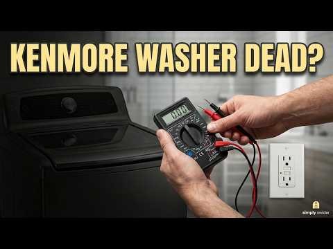 Kenmore Washer Won't Turn On? 6 Fixes That Work (45% FREE!)