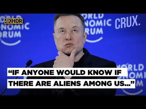 Elon Musk Predicts Robot-Majority Future, Calls Himself An 'Alien' At Surprise Davos Appearance |WEF