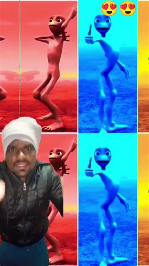 DAME TO COSITA & COLOUR ALIEN DANCE CHALLENGE PART- 12 #dametucosita#short #youtubeshorts #calmdown