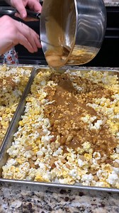 3.6K views · 70 reactions | Nana's special homemade snack If you like sweet and salty, you won't be able to resist this yummy treat. #snacks #popcorn #treats #homemadefood This original video was produced by Network Media, LLC and Karen Hoke. | Home Hacks & Easy Snacks | Facebook