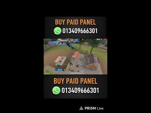 headshot panel for mobile || how to use ff max panel hack #Marufmodz