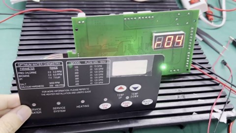 42002-0007S Control Board Kit for Pentair MasterTemp & Sta-Rite Max-E-Therm Pool Heaters - Replacement for 461105, NA/LP Series, Includes 472610Z Switch Membrane Pad (Upgraded)