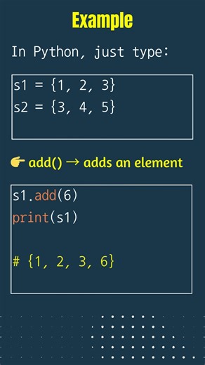 Set Methods in Python