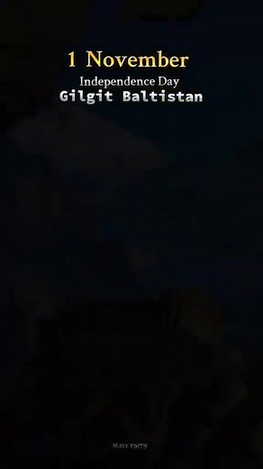 Happy Independence Day to the beloved people of Gilgit Baltistan 🇵🇰 November 1, 1947, stands as a symbol of courage and determination for the brave people of Gilgit-Baltistan who fought to liberate their land from the Dogra regime. On August 14, 1948, the people of Baltistan also freed their area from Indian control. The victory over Dogra forces remains a defining chapter in the region’s history, widely celebrated as a remarkable military and patriotic achievement. #gilgitbaltistan #Gilgit #P