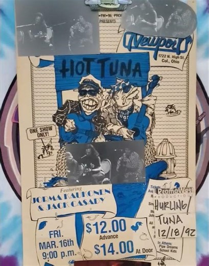 JNS #concert #archives #shorts Hot Tuna 3/16/90. Jorma Jack John & Joe.( the Four Js) at the Newport