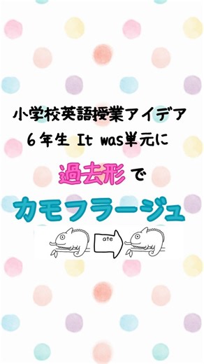 まき先生 | 教師のための英語授業アイデア🍿 | 小学校英語 It was..はこれで楽しく！ | Instagram