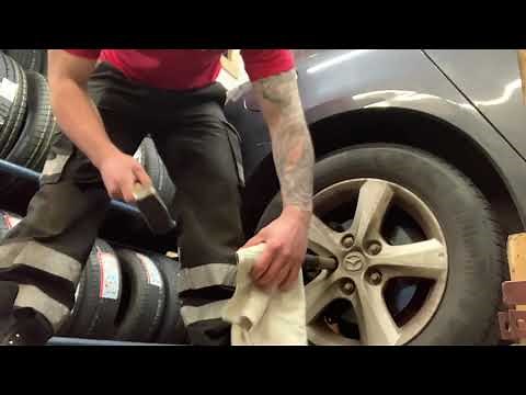 How To Remove a Ford Locking Wheel Nut DYNOMEC Freeway Mobile Tyres
