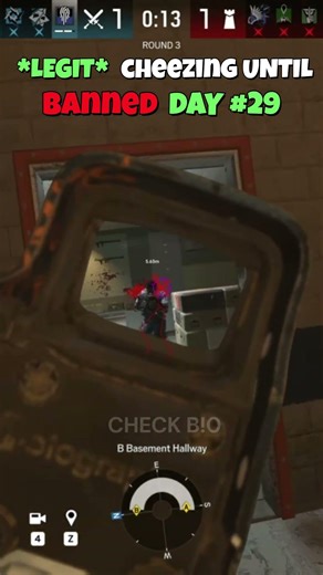 day 29 | aim in b!0 #r6 #r6clips #r6siege