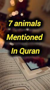 139K views · 4.9K reactions | 7 animals mentioned in Quran | Quran Classes Online | Facebook