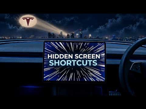 14 Tesla Screen Shortcuts Most Owners NEVER Find