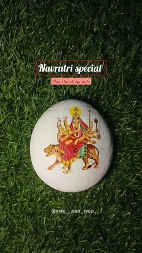 Navratri drawing challenge ll Maa Chandraghanta