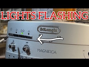 DeLonghi Magnifica Lights Flashing Quick Repair