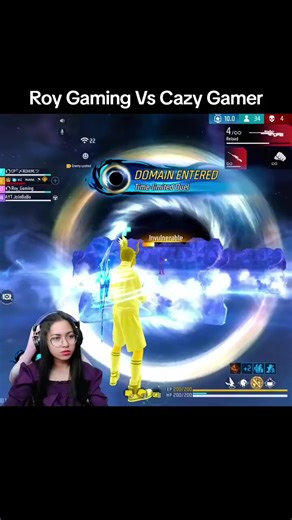 Roy Gaming Battles Cazy Gamer in Free Fire