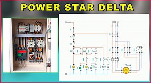 Cara Merakit Star Delta Wiring dan Daya #tekniklistrik #Stardelta | Belajar Instalasi Listrik