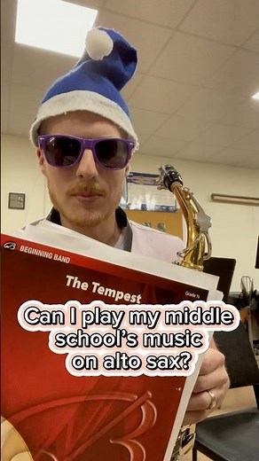 Can I play The Tempest on alto sax?