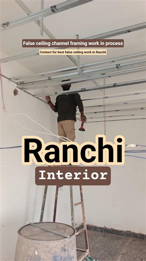 false ceiling📈🔥pvc wall panel interior ranchi #pvc #pvcceiling #pvcpanels #ceilingworks #ceiling #1k