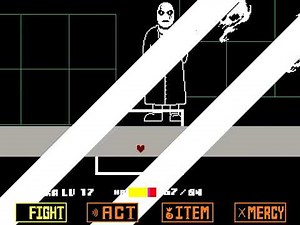 the absolutely crap wing gaster fight