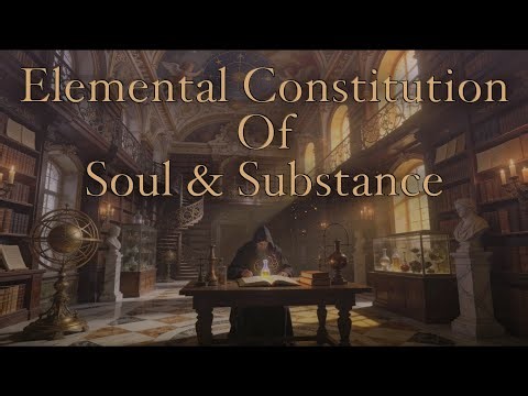 Elemental Constitution of Soul and Substance - Unmasking the Periodic Table