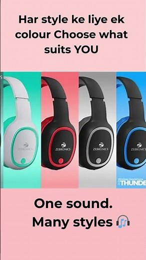 Zebronics Thunder Wireless Headphones Review 🔥 | Bluetooth 5.3 | Long Battery | BEST Head Phones