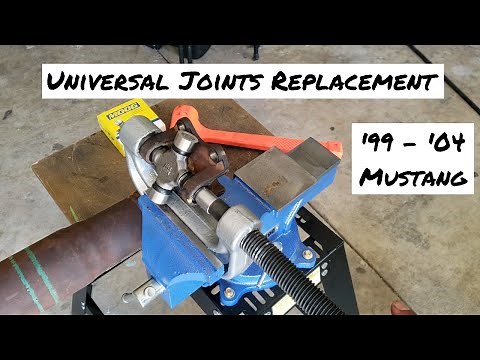 How To Replace Universal Joints ('99 - '04) Mustang V6