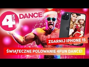 KONKURS - Świąteczne polowanie na iPhone'a z 4FUN DANCE! - DO WYGRANIA IPHONE 15