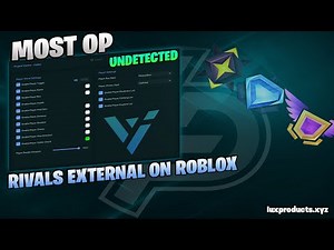 Vector External on Roblox Rivals ( Closet/Rage Cheating) Aimbot, ESP, Fly, and Much More!