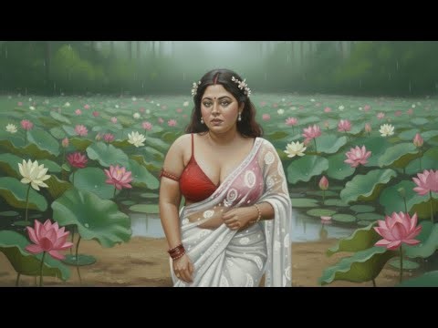 BONG GIRL WHITE SAREE PAINTING VIDEO ll GIRL DRAWING l 2026