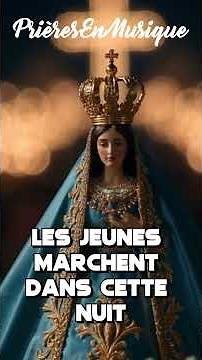 Tu sens cette présence divine ? C'est Marie qui te protège #prière #émotion