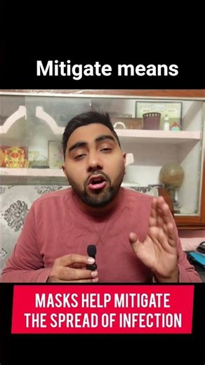 Mitigate means || #englishspeaking #englishlanguage #words