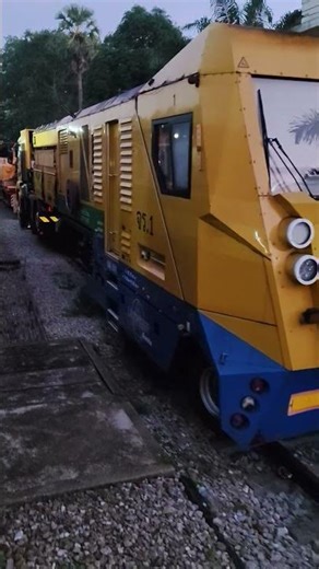 รถเจียรรางรถไฟ #รถไฟ #train #railway #การรถไฟแห่งประเทศไทย