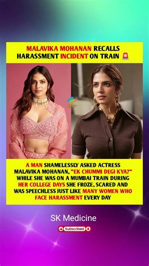 MALAVIKA MOHANAN OPENS UP ABOUT TRAIN INCIDENT#malavikamohanan #bollywood