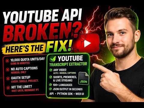 The Hidden Problem with YouTube’s API No One Talks About (And How to Fix It)
