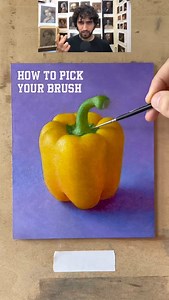 1.9K views · 1.2K reactions | People ask me all the time: “What brushes do you use?” Well, it depends on *when* and *for what*. I lay out my preferences in this explanation, hope it will come in handy! 酪 This painting came back scratched from an exhibition… At least I have the video. 沈 | Ken Goshen | Facebook